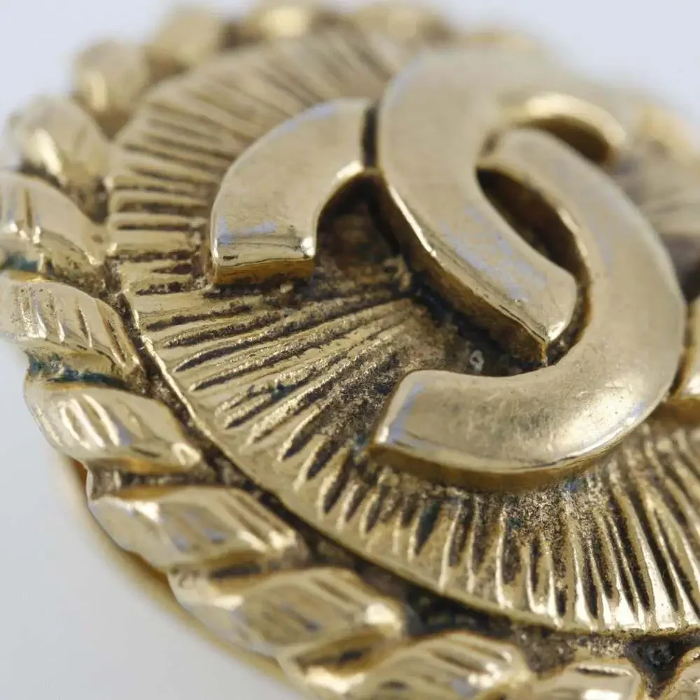 CHANEL Gold Earrings